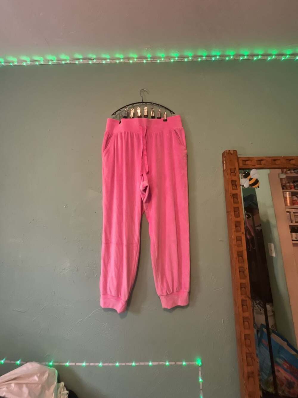 Victoria's Secret Pink Velour Drawstring Jogger Pants